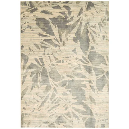 5'3" x 7'5" Zinc Rectangle Rug